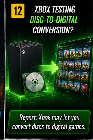 Xbox testing disc-to-digital conversion for modern games