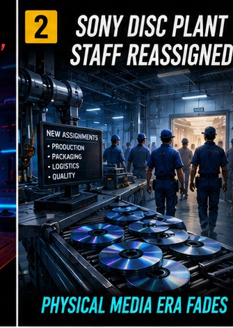 Sony’s largest PlayStation disc plant is already reassigning staff to make other products