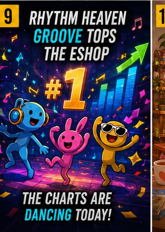 Nintendo Switch eShop charts: Rhythm Heaven Groove takes the top spot