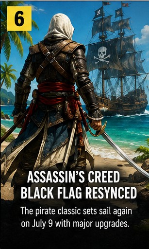 Assassin’s Creed Black Flag Resynced Builds Hype Ahead Of 9 July Launch
