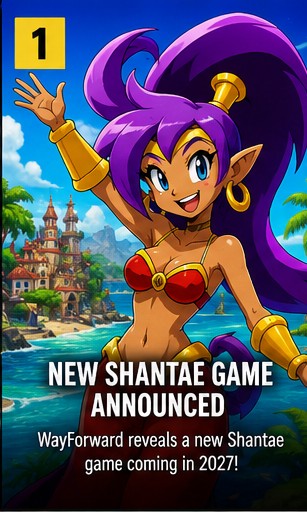 New Shantae Game Announced With 2027 Release Window