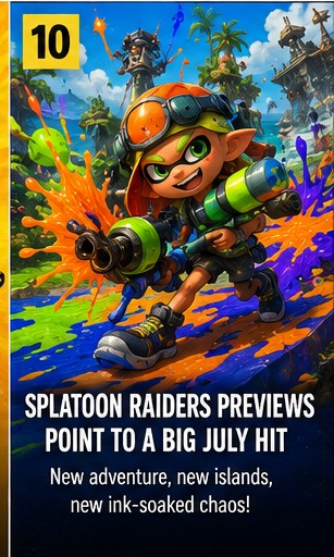 Splatoon Raiders Previews Point To A Big Switch 2 July Moment