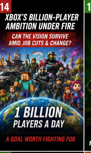 Xbox's Billion-Player Ambition Faces Renewed Scrutiny
