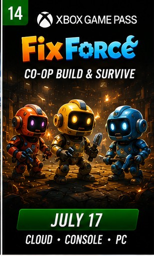 FixForce Prepares Six-Player Cooperative Game Pass Launch