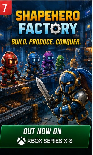 ShapeHero Factory Brings Automated Fantasy Warfare to Xbox