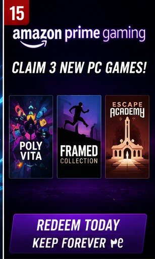 Amazon Prime Adds Three More PC Games