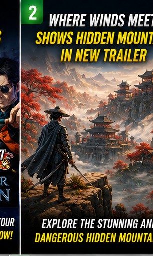 Where Winds Meet Shows the Hidden Mountain Region in New Trailer