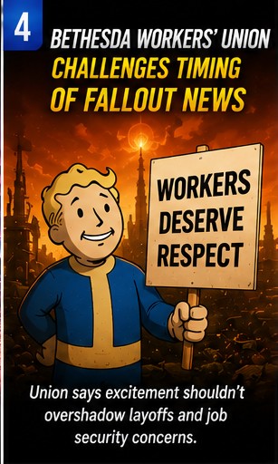 Bethesda Workers’ Union Challenges the Timing of Fallout Announcements
