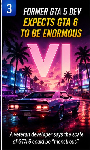 Former GTA 5 Developer Expects GTA 6 to Be Enormous