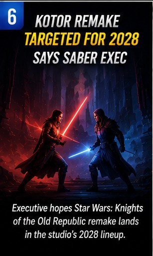 Saber Executive Floats 2028 Target for Knights of the Old Republic Remake