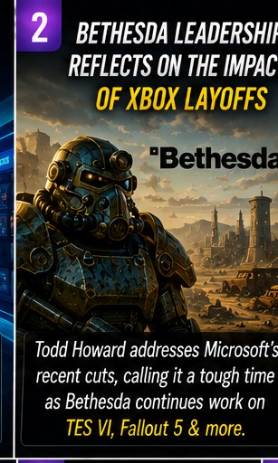 Bethesda Leadership Reflects on the Impact of Xbox Layoffs