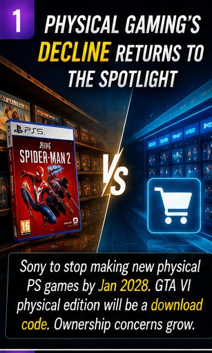 Physical Gaming’s Decline Returns to the Spotlight