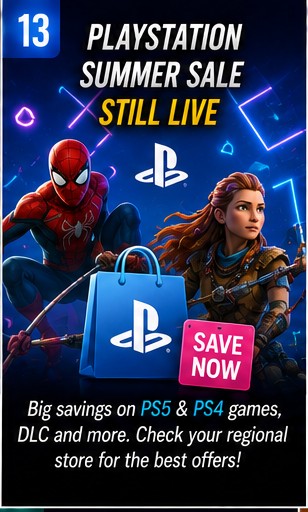 PlayStation Summer Sale Remains Active