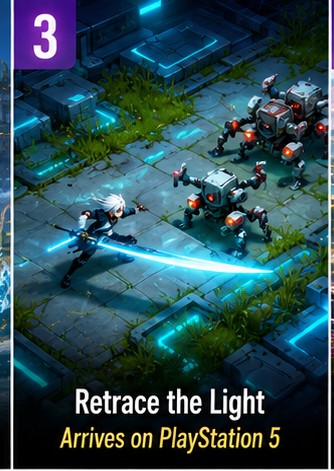Retrace the Light Arrives on PlayStation 5