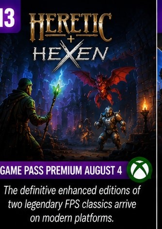 Heretic and Hexen Join Game Pass Premium