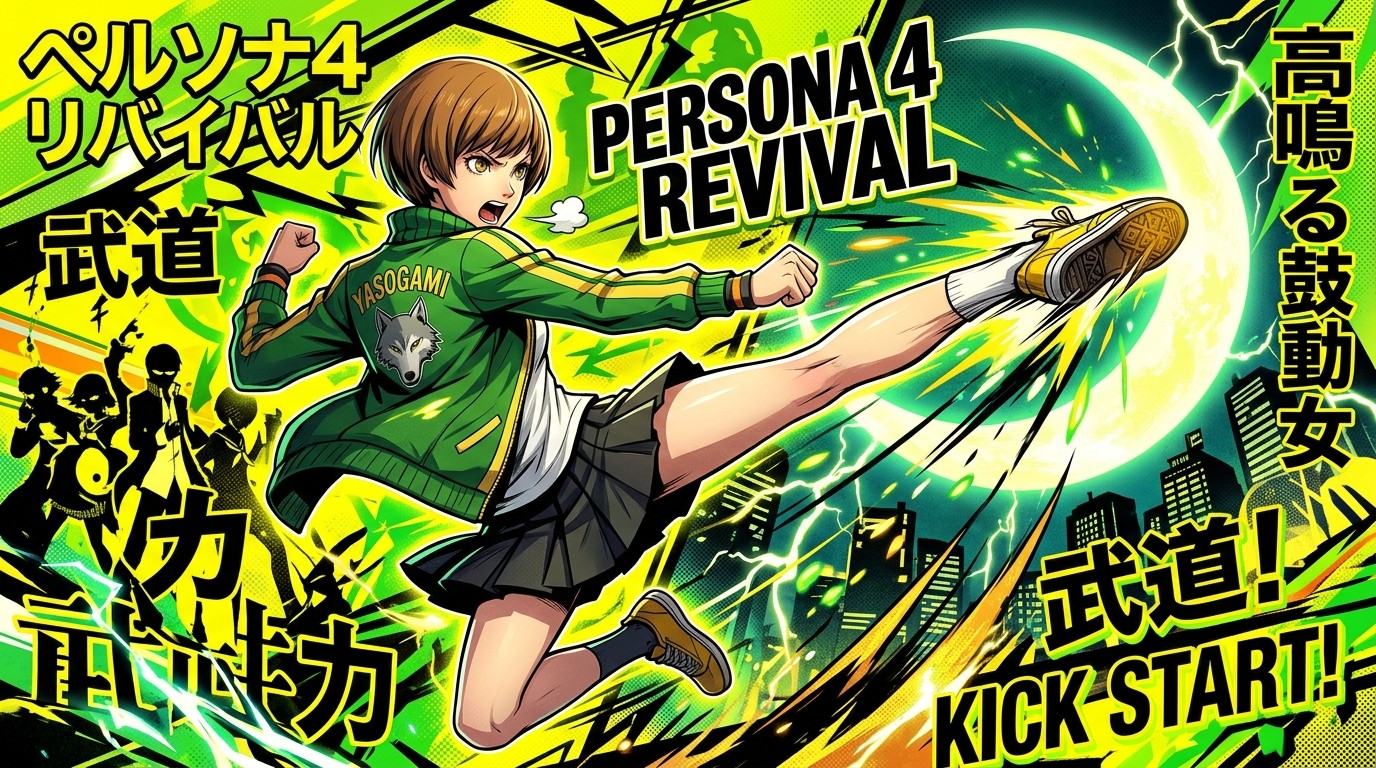 Persona 4 Revival Introduces Chie Satonaka