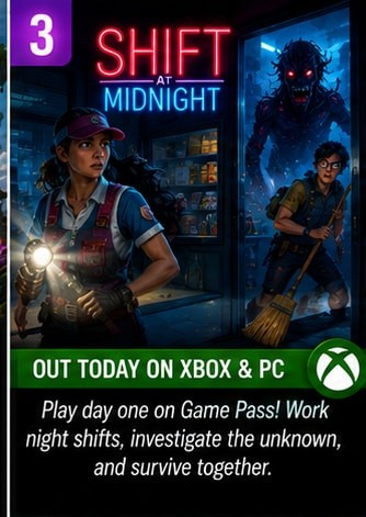 Shift at Midnight Launches Day One on Xbox Game Pass