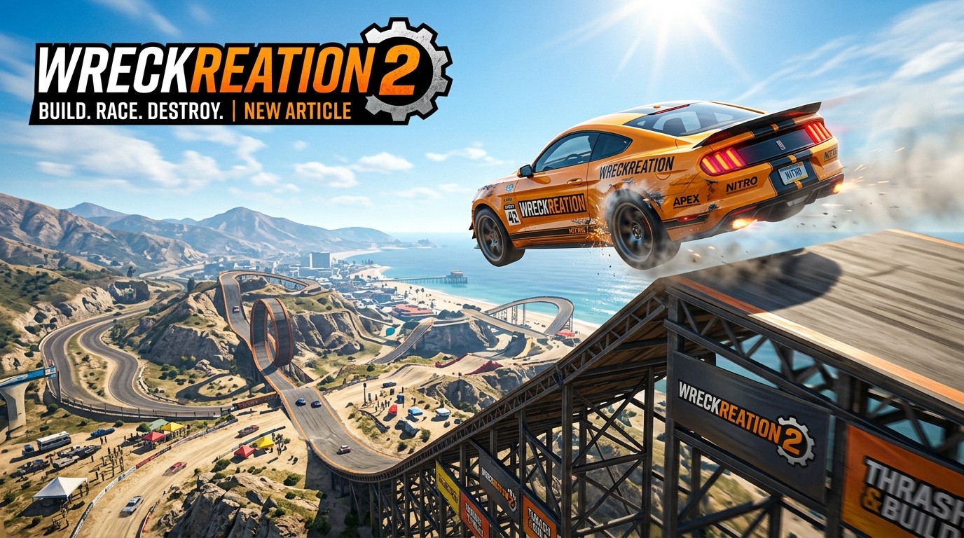 Wreckreation 2 Announced for Consoles and PC