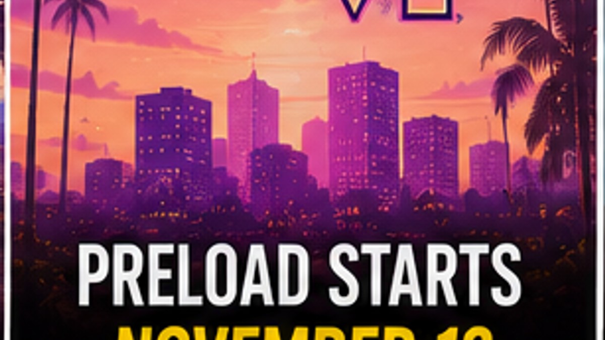 GTA 6 Preloading Is Scheduled to Begin November 12