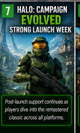 Halo: Campaign Evolved Continues Strong Launch Week