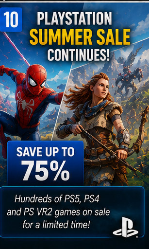 PlayStation Summer Sale Continues Worldwide