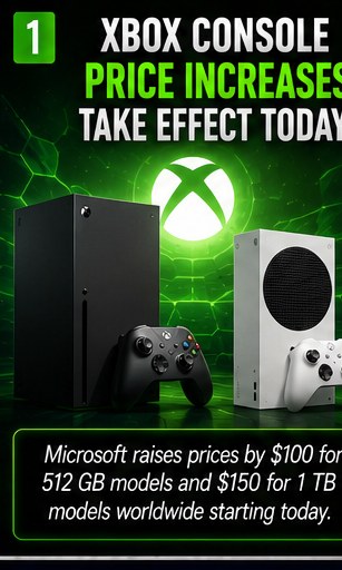 Xbox Console Price Increases Take Effect Worldwide