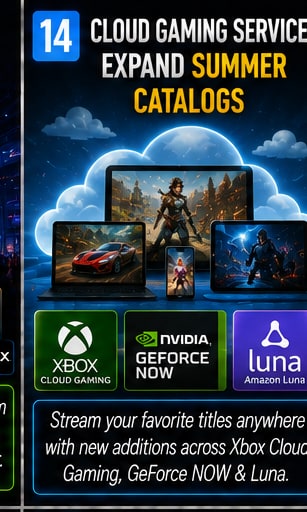 Cloud Gaming Services Expand Summer Catalogs