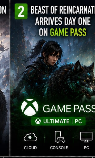 Beast of Reincarnation Arrives Day One on Game Pass