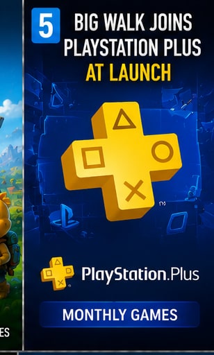 Big Walk Joins PlayStation Plus at Launch