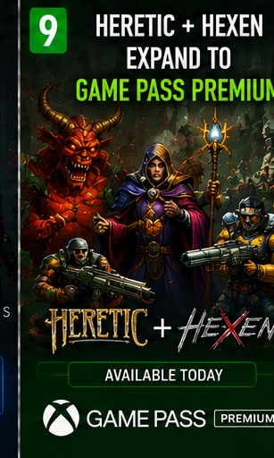 Heretic and Hexen Expand to Game Pass Premium