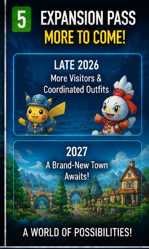 Pokémon Pokopia Expansion Pass Plans More Content