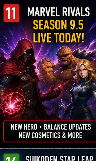 Marvel Rivals Season 9.5 Launches Today