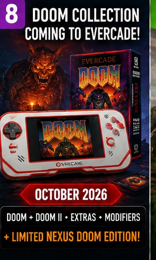 DOOM Collection Coming to Evercade in October