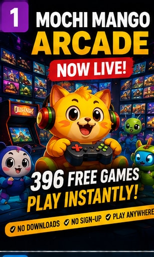 Mochi Mango Arcade Launches With 396 Free Browser Games