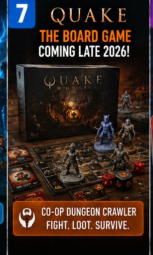 Quake: The Board Game Announced for Late 2026