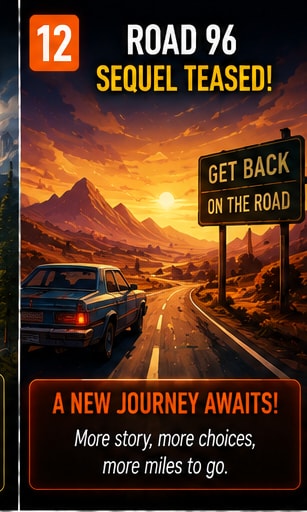 Road 96 Sequel Teased With 'Get Back on the Road' Trailer