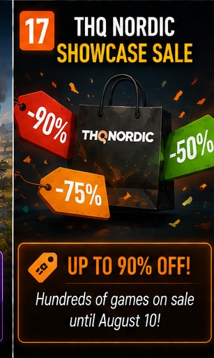 THQ Nordic Showcase Sale Offers Discounts Up to 90 Percent