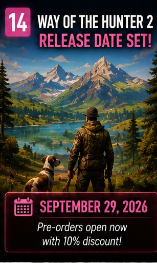 Way of the Hunter 2 Sets September 29 Release Date