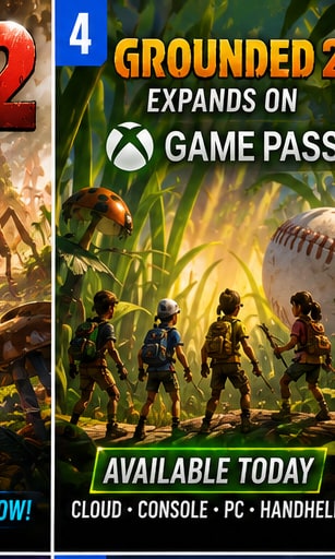 Grounded 2 Expands Across Xbox Game Pass Tiers