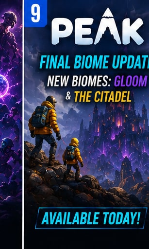 PEAK Receives Its Final Biome Update