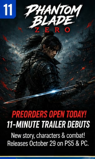 Phantom Blade Zero Preorders Open Today