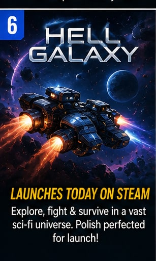 Hell Galaxy Blasts Onto Steam