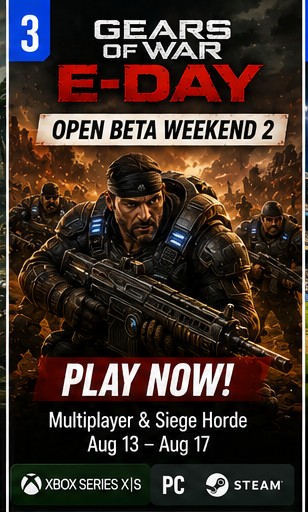 Gears of War: E-Day Open Beta Returns for Its Second Weekend