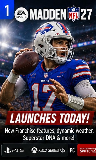 Madden NFL 27 Launches Worldwide