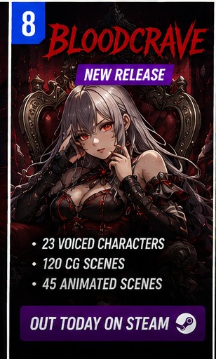 Bloodcrave Launches With 23 Voiced Characters