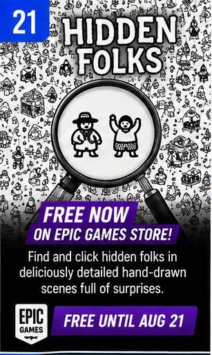 Hidden Folks Becomes Free on the Epic Games Store