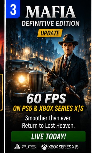 Mafia: Definitive Edition Gets 60 FPS Current-Gen Upgrade