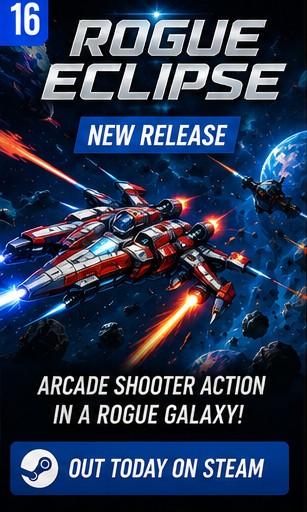 Rogue Eclipse Brings Arcade Shooting to Steam