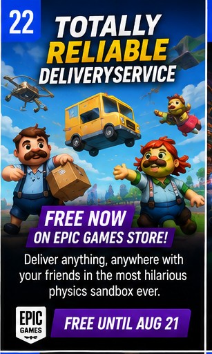 Totally Reliable Delivery Service Is Free on Epic This Week