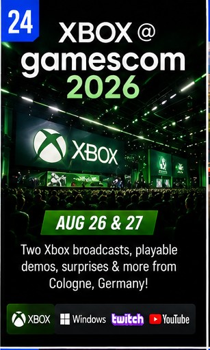 Xbox Details Its Gamescom 2026 Plans